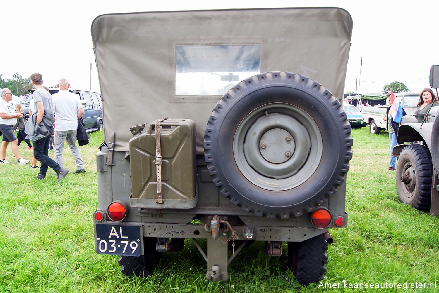 Jeep CJ-5 Swiss Army uit 1964